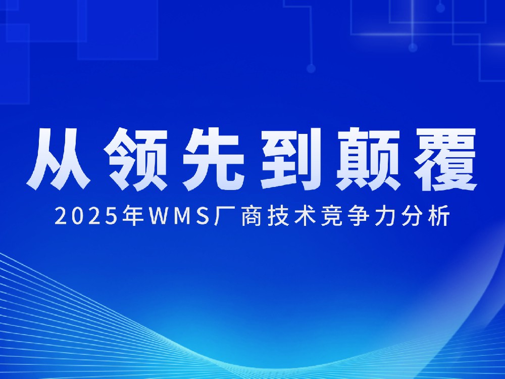 从领先到颠覆：2025年WMS厂商技术竞争力分析